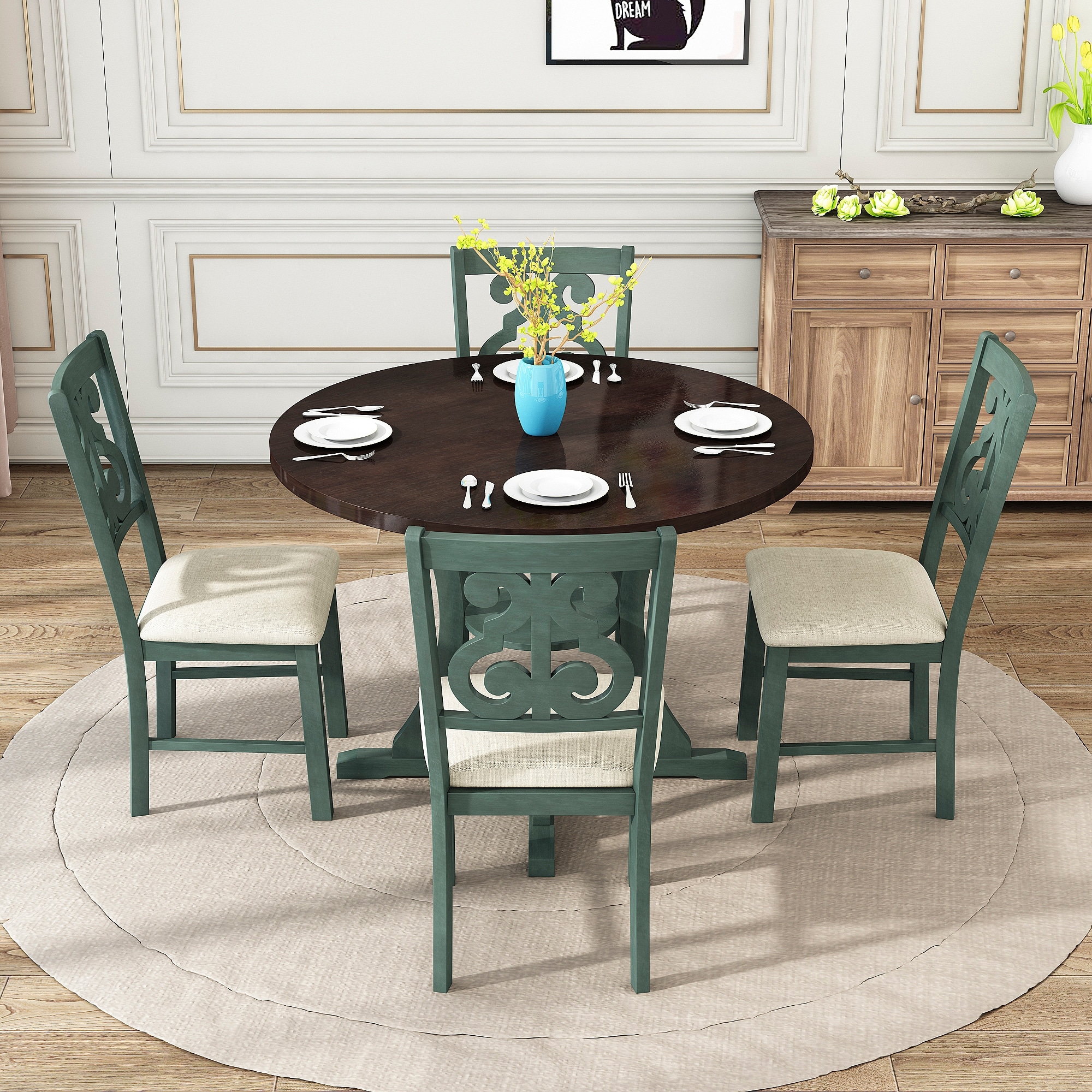 Unique dining 2025 tables and chairs
